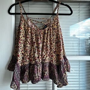 Flowy Floral Tank Top